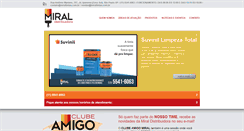 Desktop Screenshot of miraldistribuidora.com.br