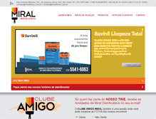 Tablet Screenshot of miraldistribuidora.com.br